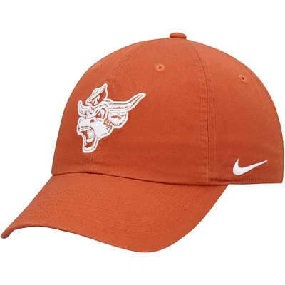 Unisex Nike Texas Orange Texas Longhorns Heritage86 Logo Performance Adjustable Hat