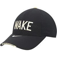 Youth Nike Black Wake Forest Demon Deacons Legacy91 Adjustable Hat