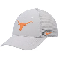 Men's Nike Gray Texas Longhorns Legacy91 Meshback Swoosh Performance Flex Hat