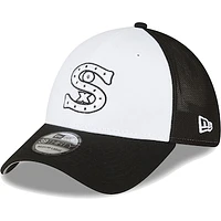 Men's New Era  Black/White Chicago White Sox 2023 On-Field Batting Practice 39THIRTY Flex Hat