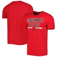 Men's New Era Red Cincinnati Reds Batting Practice T-Shirt