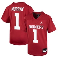 Youth Jordan Brand Kyler Murray Crimson Oklahoma Sooners Untouchable Replica Jersey