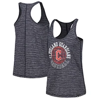 Women's New Era Navy Cleveland Guardians Active Racerback Tank Top