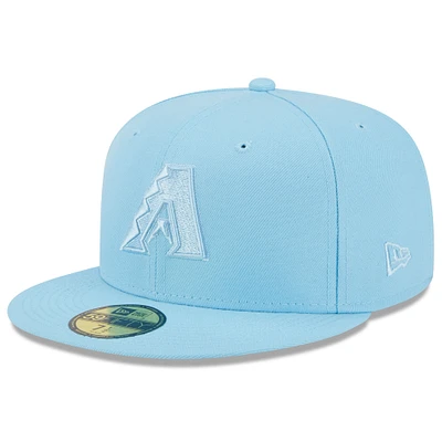 Men's New Era Light Blue Arizona Diamondbacks 2023 Spring Color Basic 59FIFTY Fitted Hat