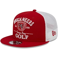 Men's New Era Red Tampa Bay Buccaneers Club 9FIFTY Snapback Hat