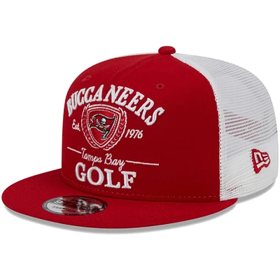 Men's New Era Red Tampa Bay Buccaneers Club 9FIFTY Snapback Hat