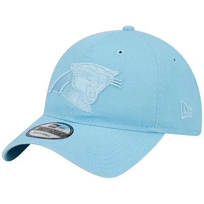 Men's New Era Light Blue Carolina Panthers Core Classic 2.0 Brights 9TWENTY Adjustable Hat