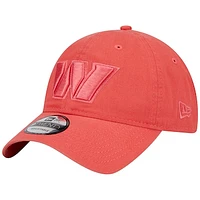 Men's New Era Red Washington Commanders Core Classic 2.0 Brights 9TWENTY Adjustable Hat