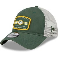 Men's New Era  Green Green Bay Packers Property Trucker 9TWENTY Adjustable Hat