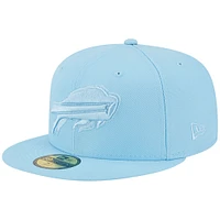 Men's New Era Light Blue Buffalo Bills Color Pack Brights 59FIFTY Fitted Hat