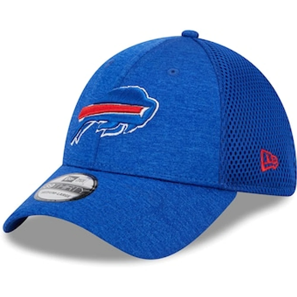 Men's New Era Royal Buffalo Bills Stripe 39THIRTY Flex Hat