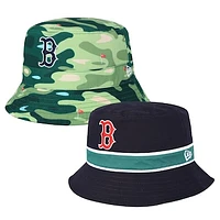 Men's New Era Navy Boston Red Sox Reverse Bucket Hat