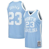 Men's Mitchell & Ness Michael Jordan Carolina Blue North Tar Heels 1983/84 Authentic Throwback College Jersey