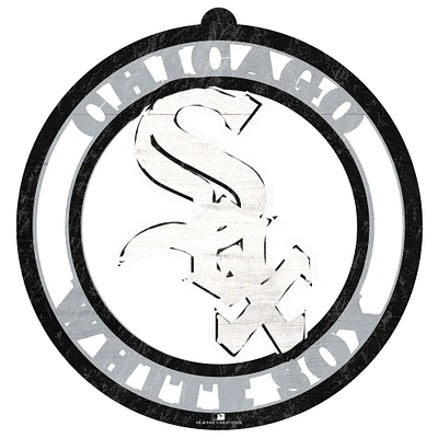 Chicago White Sox 16'' Team Color Logo Cutout