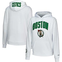 Women's Pro Standard White Boston Celtics Classic - Pullover Hoodie