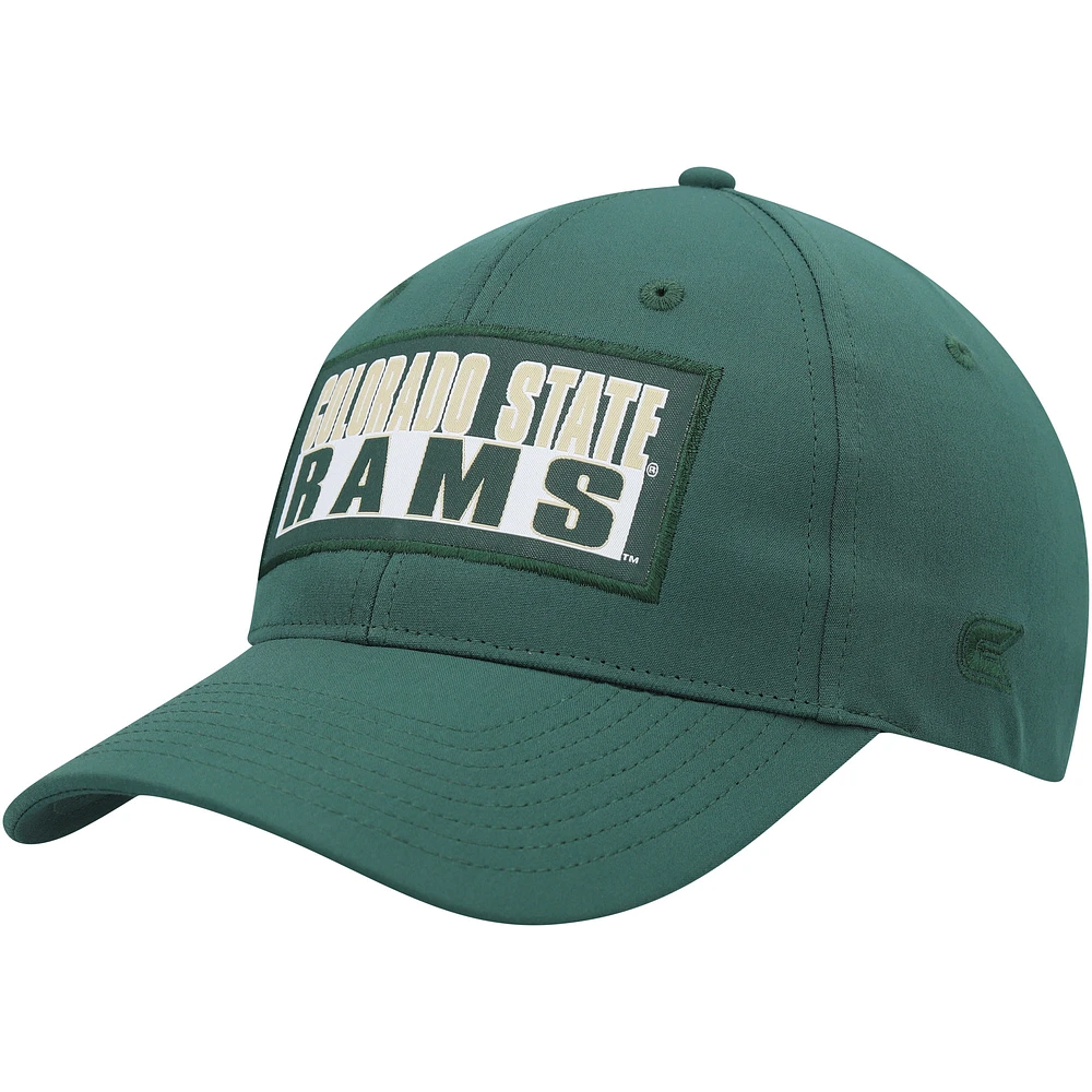 Men's Colosseum  Green Colorado State Rams Positraction Snapback Hat