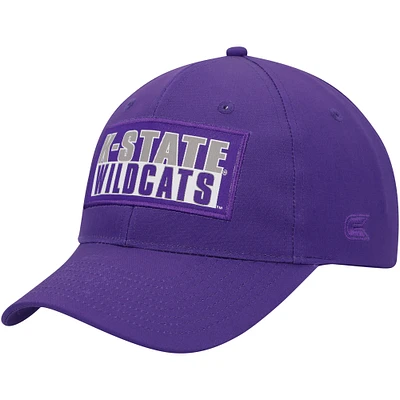 Men's Colosseum  Purple Kansas State Wildcats Positraction Snapback Hat