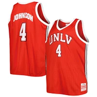 Mitchell & Ness Larry Johnson Scarlet UNLV Rebels 1989/90 Big Tall Swingman Jersey