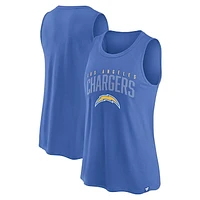 Women's Fanatics Powder Blue Los Angeles Chargers Classic Rhine Tank Top