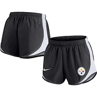 Women's Nike Black Pittsburgh Steelers Performance Tempo Shorts