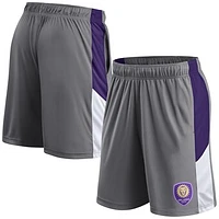 Men's Fanatics Gray Orlando City SC Team Shorts