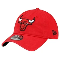 Men's New Era Red Chicago Bulls Team 2.0 9TWENTY Adjustable Hat