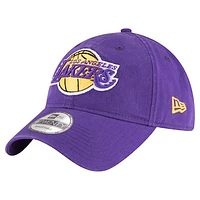 Men's New Era Purple Los Angeles Lakers Team 2.0 9TWENTY Adjustable Hat