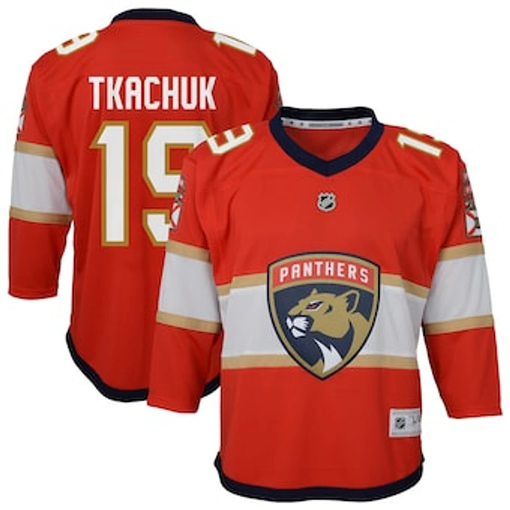 Youth Matthew Tkachuk Red Florida Panthers Home Replica Player Jersey