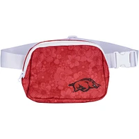 ZooZatz Arkansas Razorbacks Floral Print Fanny Pack