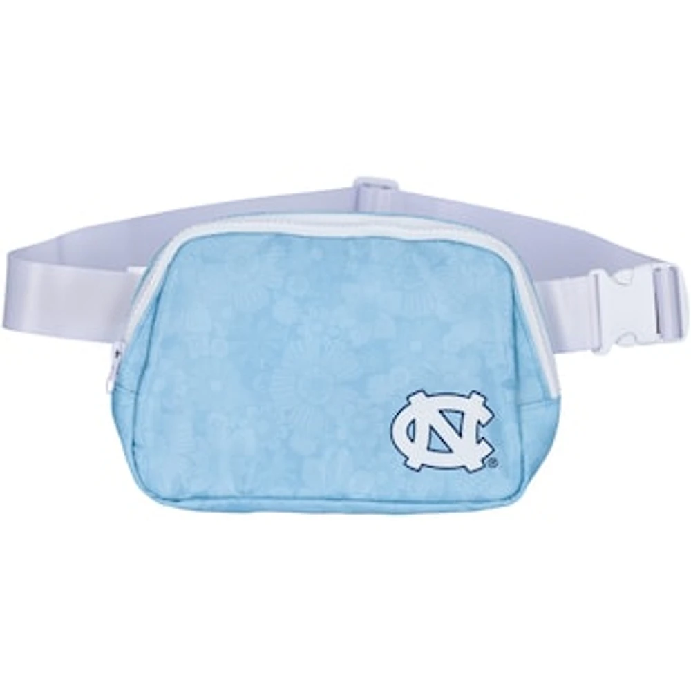 ZooZatz North Carolina Tar Heels Floral Print Fanny Pack