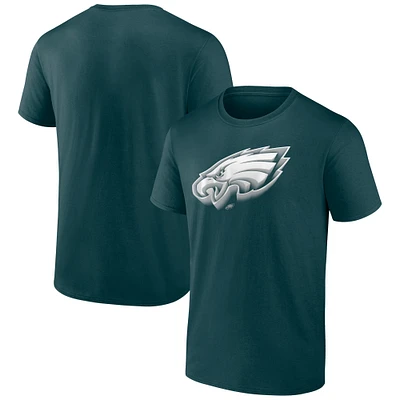 Men's Fanatics Midnight Green Philadelphia Eagles Chrome Dimension T-Shirt