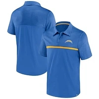 Men's Fanatics Powder Blue Los Angeles Chargers Primary Polo