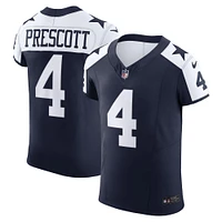 Men's Nike Dak Prescott Navy Dallas Cowboys Alternate Vapor F.U.S.E. Elite Jersey