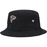 Men's '47 Black Atlanta Falcons Primary Bucket Hat