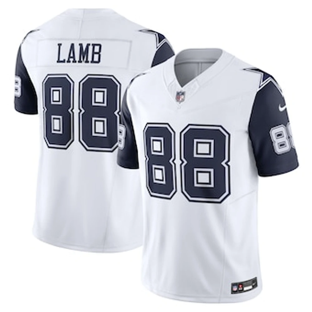 Men's Nike CeeDee Lamb White Dallas Cowboys Vapor F.U.S.E. Limited Jersey