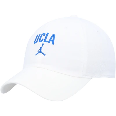 Men's Jordan Brand White UCLA Bruins Heritage86 Arch Performance Adjustable Hat