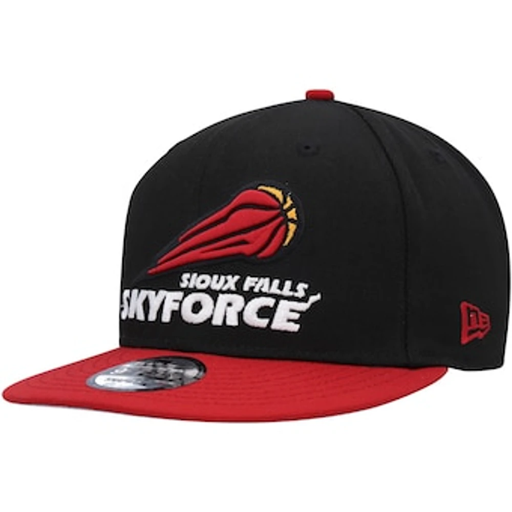 Men's New Era Black Sioux Falls Skyforce 2022-23 NBA G League Draft 9FIFTY Snapback Hat