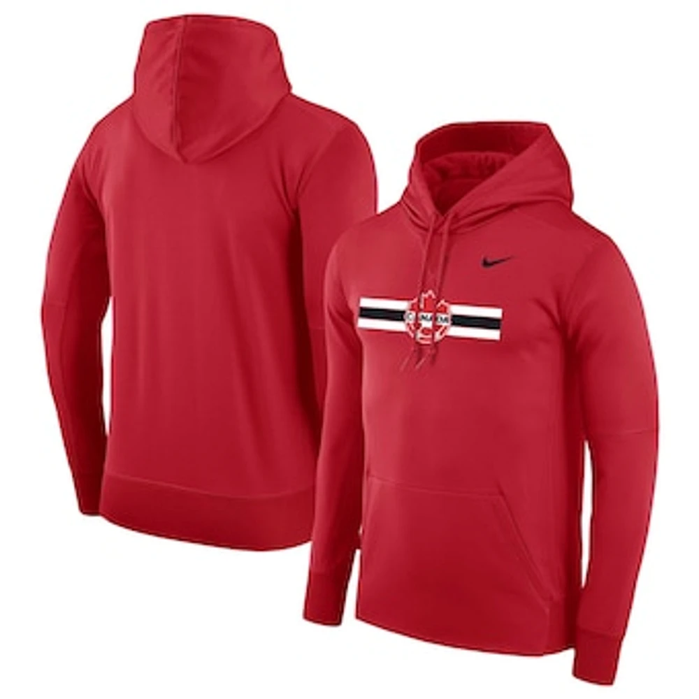 Men's Nike Canada Soccer Performance Fleece Pullover Hoodie