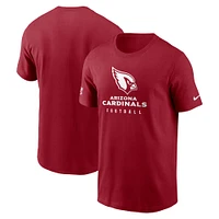 Men's Nike  Cardinal Arizona Cardinals Sideline Performance T-Shirt