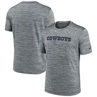 Men's Nike Gray Dallas Cowboys Velocity Performance T-Shirt