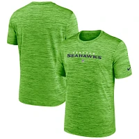 Men's Nike Neon Green Seattle Seahawks Velocity Performance T-Shirt