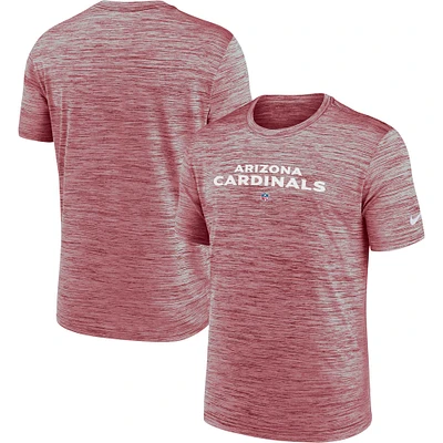 Men's Nike Cardinal Arizona Cardinals Velocity Performance T-Shirt