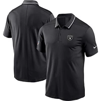 Men's Nike Black Las Vegas Raiders Sideline Victory Performance Polo