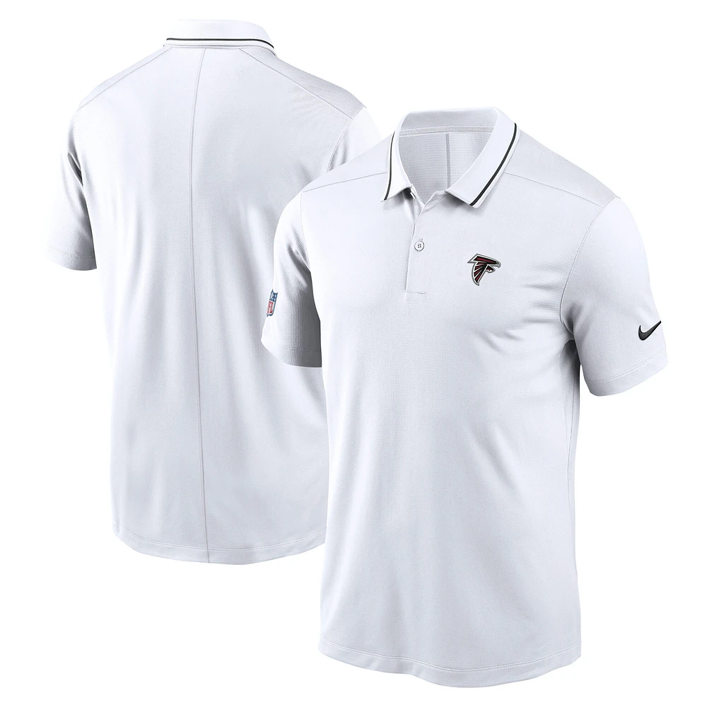 Men's Nike White Atlanta Falcons 2023/24 Sideline Victory Performance Polo