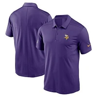 Men's Nike Purple Minnesota Vikings Sideline Victory Performance Polo