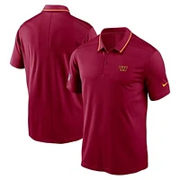 Men's Nike Burgundy Washington Commanders Sideline Victory Performance Polo