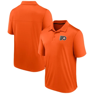 Men's Fanatics Orange Philadelphia Flyers Polo