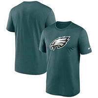 Men's Nike Midnight Green Philadelphia Eagles Primetime Legend Logo Performance T-Shirt