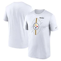 Men's Nike  White Pittsburgh Steelers Legend Icon Performance T-Shirt