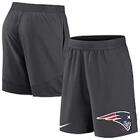 Men's Nike Anthracite New England Patriots Stretch Performance Shorts